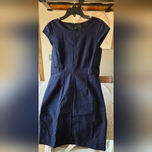 Theory Navy Sheath Dress